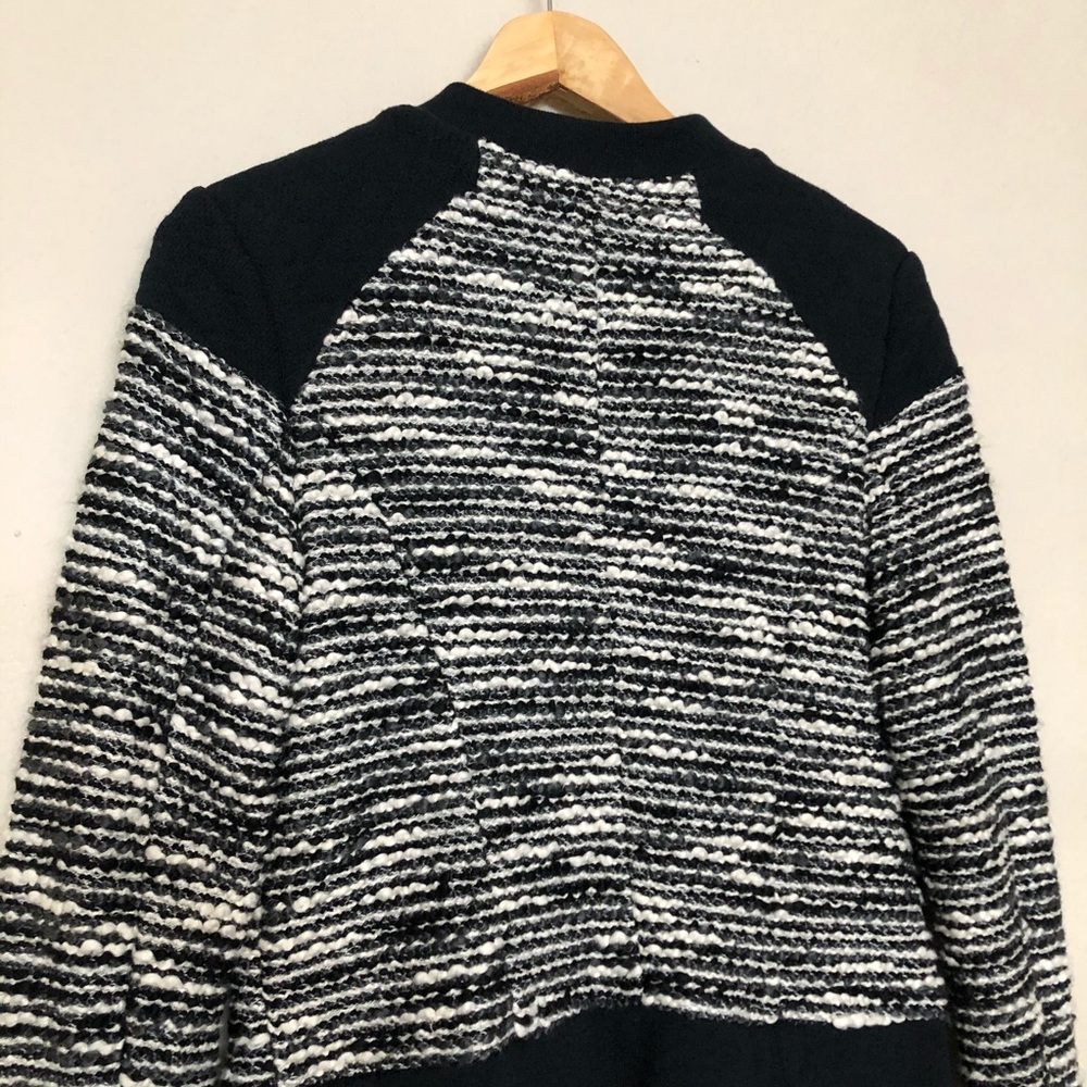 ANTHROPOLOGIE Cartonnier Tweed Bomber Jacket - Picture 6 of 9